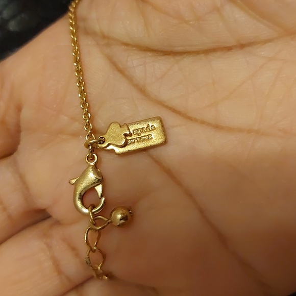 Kate Spade Spot The Spade Charm Pendant Necklace - Picture 4 of 4